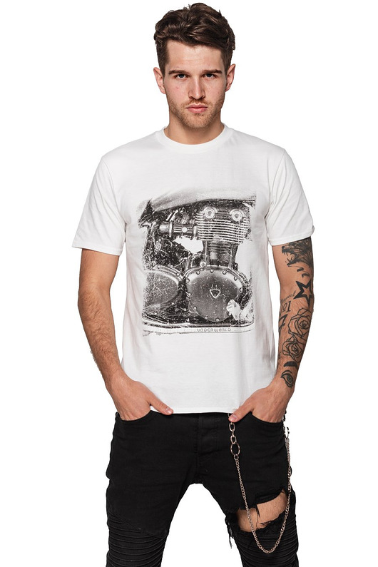 t-shirty męskie T-shirt męski UNDERWORLD Motorcycle
