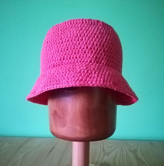 kapelusze damskie Bucket hat / kapelusz na szydełku