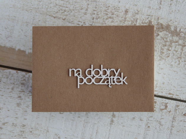 Koperta na dobry początek sorte