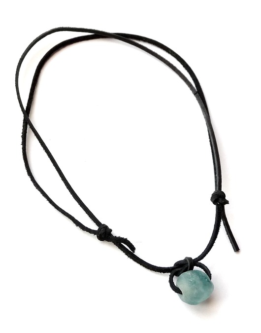 biżuteria męska Talizman amulet ze szkła Krobo Dla niego? Dla niej? niezwykły prezent