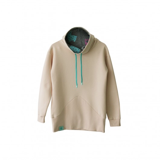 Alpaca Lining Sweatshirt marshmallow