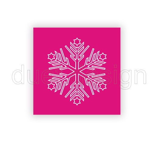 Magnes śnieżka 032  duet design Duet design