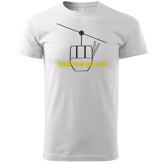 t-shirty męskie Tatra Art - Czas na narty