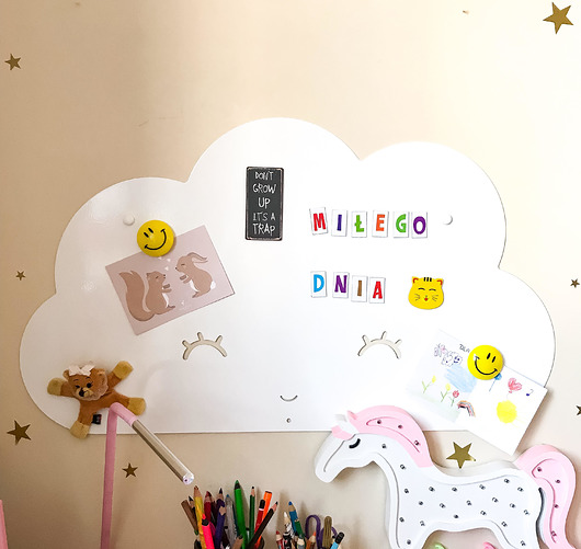 naklejki ścienne do pokoju dziecka tablica magnetyczna memo board