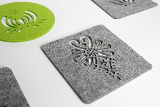 Komplet podkładek z parzenicą Kaszubski Design
