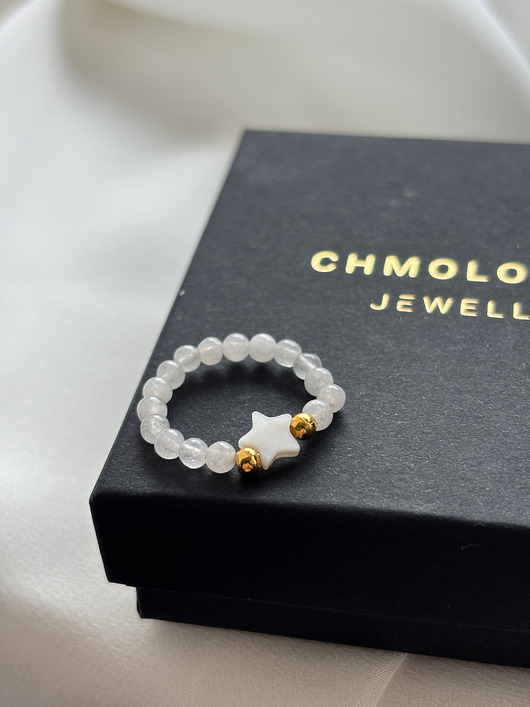 pierścionki elastyczne Pierścionek elastyczny gwiazdka