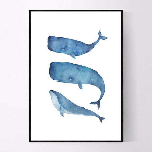Plakat WIELORYBY MUKKO