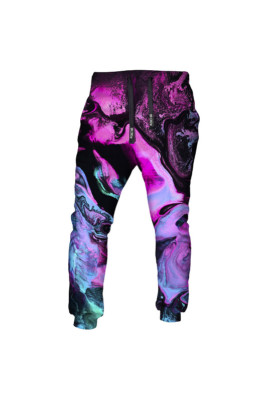 spodnie męskie DR.CROW Spodnie Fullprint Neon Marble