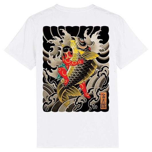 Koszulka czarna męska - unisex - Kintaro BeHustle Apparel