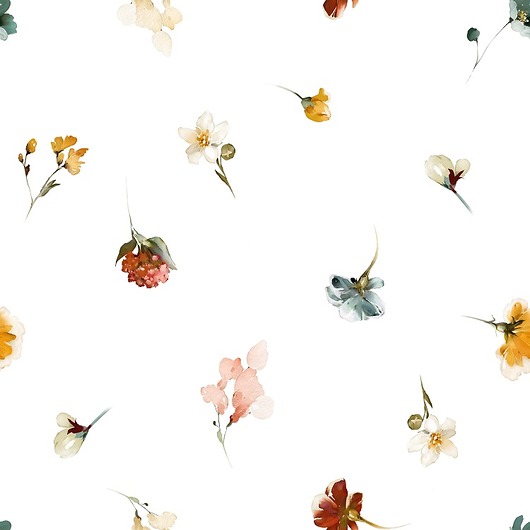 naklejki ścienne do pokoju dziecka Tapeta ścienna Garden Flowers 6 53cm x 10m PZ