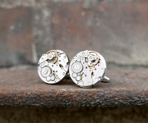 spinki do mankietów Mechaniczne spinki 524