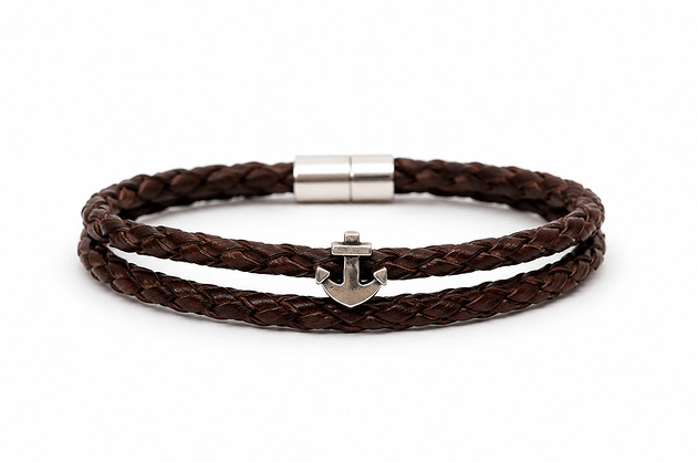 biżuteria męska Bransoletka męska SIMPLE ANCHOR-kolory