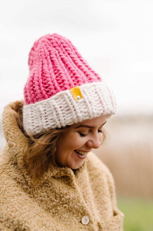 czapki damskie Wełniana czapka zimowa peruvian WOOLY