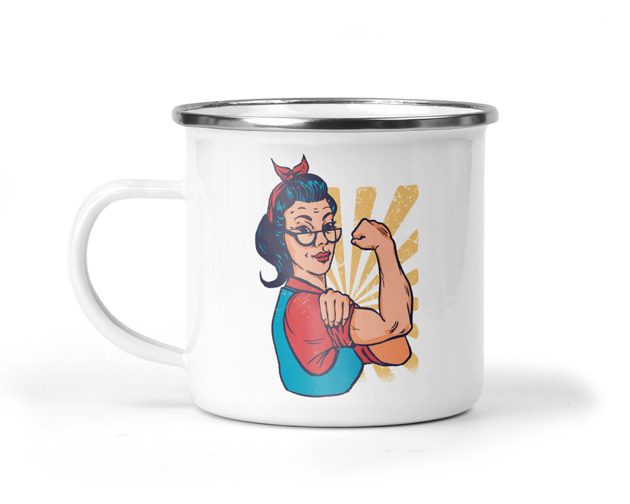 kubki Kubek Dzień Kobiet super kobieta