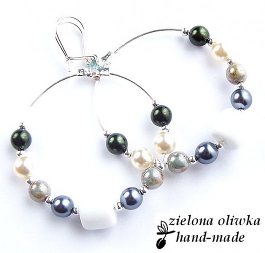 Rare Pearls zielona oliwka