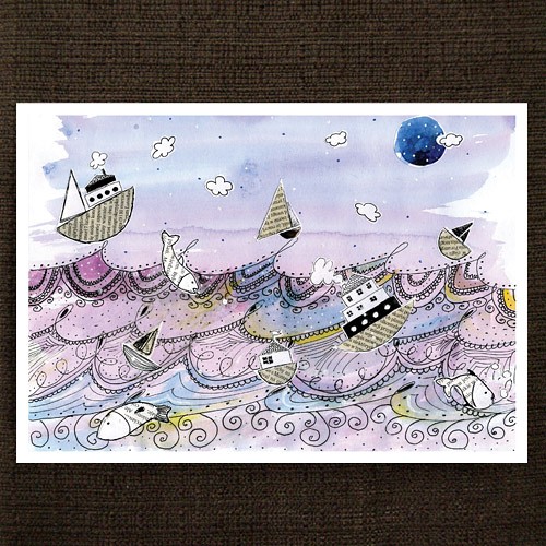morze - ilustracja miamilu