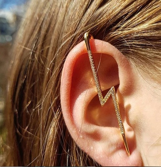 nausznice Nausznica piorun