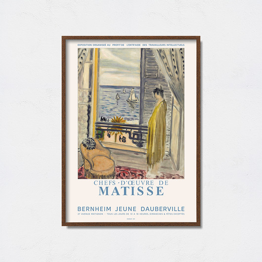 Henri Matisse plakat do wystawy Pas De LArt