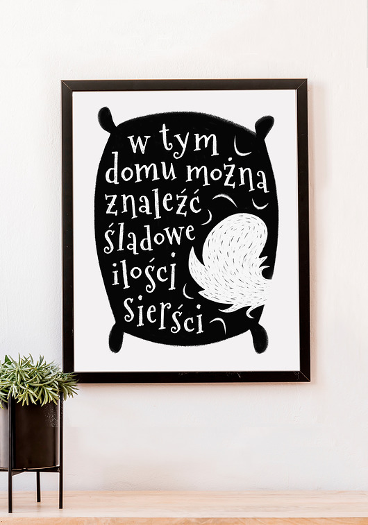 plakaty Plakat pupil w domu