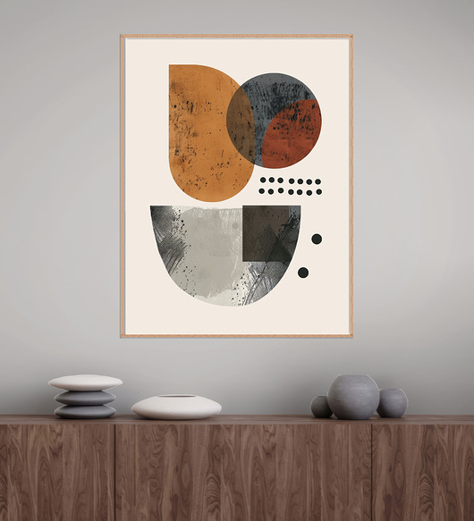 plakaty Geometria natury - Plakat, druk - Minimalizm, Boho, Loft #59
