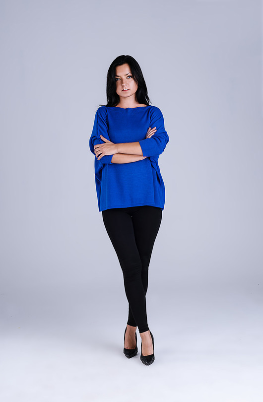 Sweter S131 GRANAT sentley