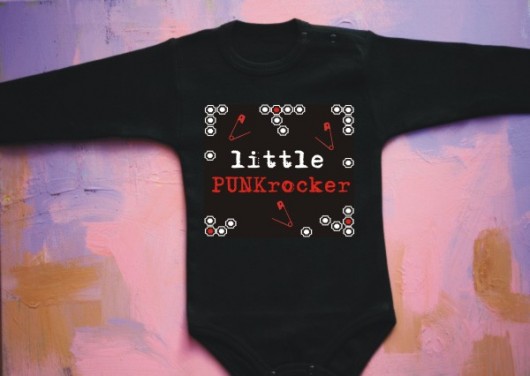 Body niemowlęce: Little Punk Rocker BabyGiftShop