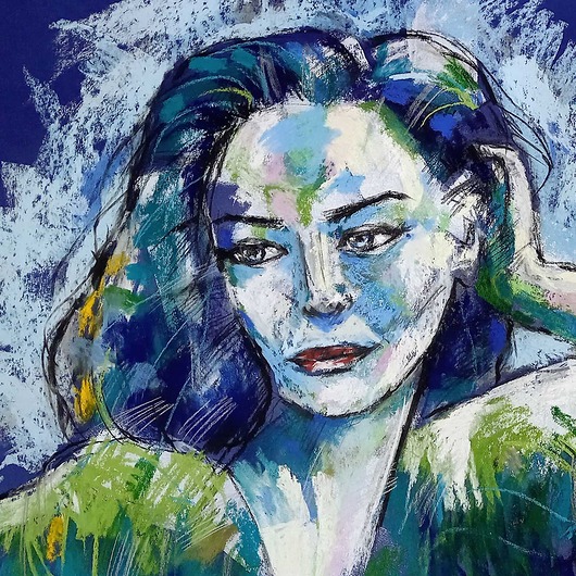 grafiki i ilustracje Evita - rysunek B2 unikat