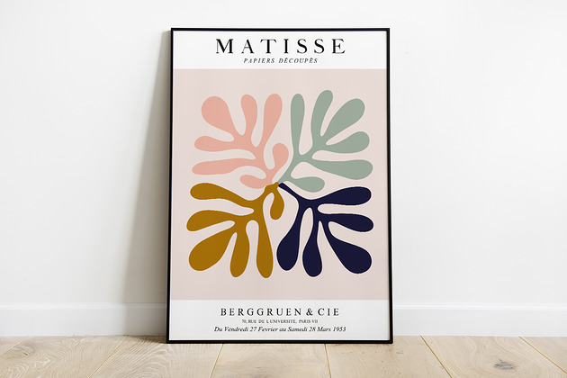 grafiki i ilustracje Henri Matisse, inspiracja, plakat wystawowy