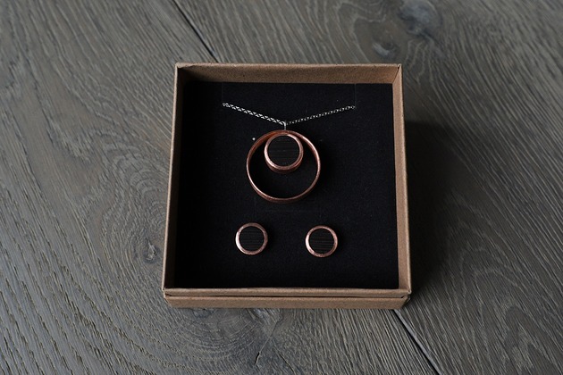 ZESTAW WOODEN NATURE 4 - DOSTAWA ZA 0 ZŁ CU Earrings