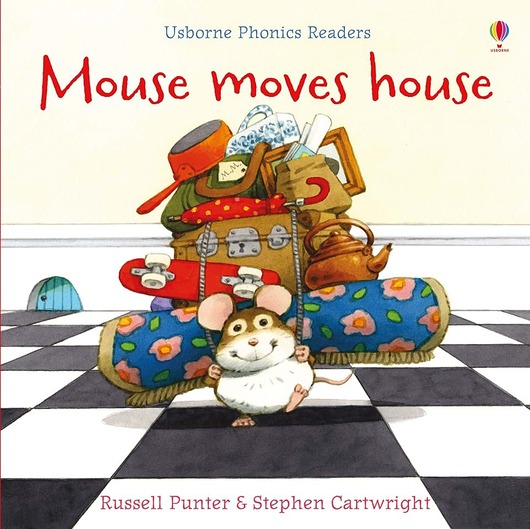 książeczki dla dzieci Mouse moves house