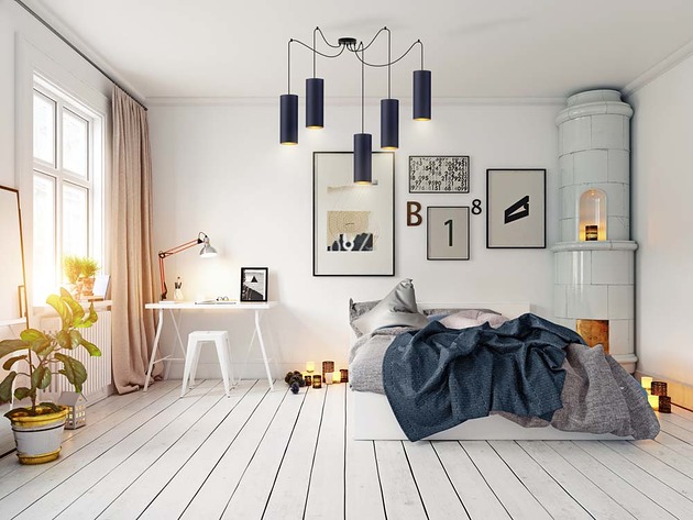 lampy wiszące 5-punktowa lampa wisząca pająk do salonu VIZELA GOLD T5