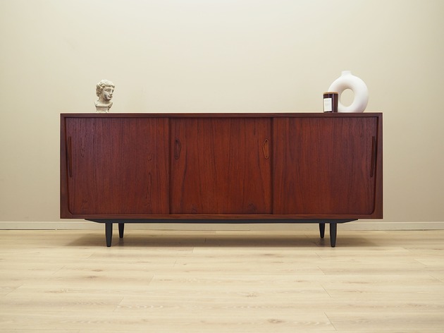 komody i szafki Sideboard tekowy, duński design, lata 70, produkcja: Dania