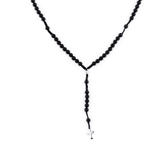 biżuteria męska Męski różaniec Onyks dla mężczyzny sukcesu