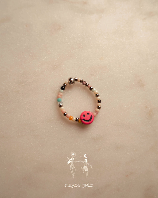 pierścionki elastyczne Pierścionek elastyczny z uśmieszkiem 61 mm