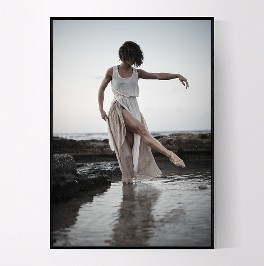 Plakat SEASIDE GIRL MUKKO