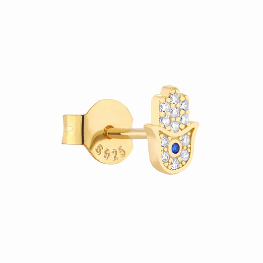 Kolczyk Mini Hamsa Gold Alicja&Maria Jewellery