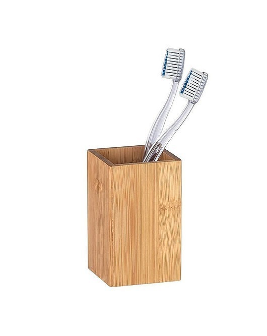 Kubek Pojemnik na Szczoteczki Bambu MIA home
