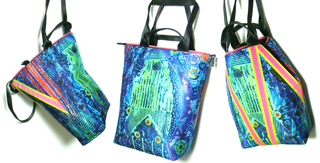 1352 art MIMA bag UNI & K. Malewicz print MIMAbags