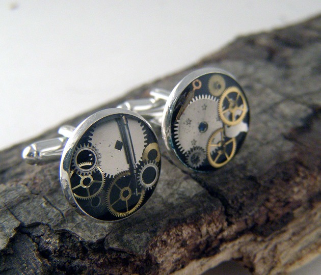 spinki do mankietów Mechaniczne spinki 368