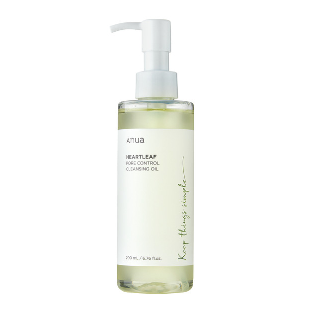 oczyszczanie i demakijaż twarzy Anua - Heartleaf Pore Control Cleansing Oil - Olejek do Oczyszczania Twarzy -