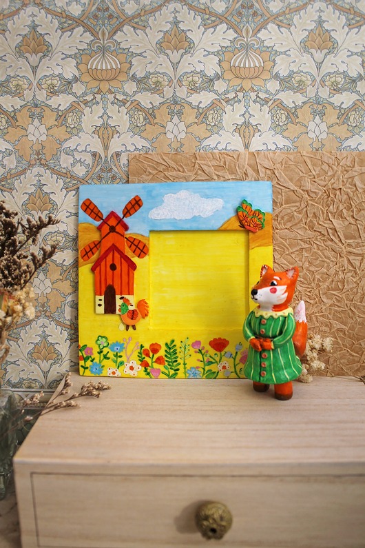 ramki na zdjęcia Ramka na zdjęcia z liskiem