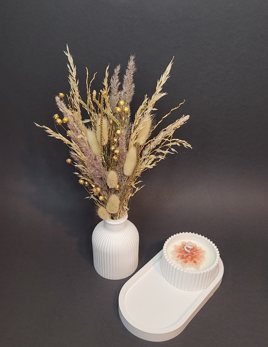 doniczki Zestaw dekoracyjny. Świąteczny