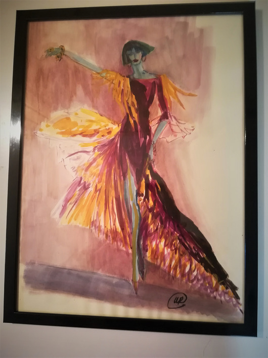 grafiki i ilustracje Kolorowy szkic