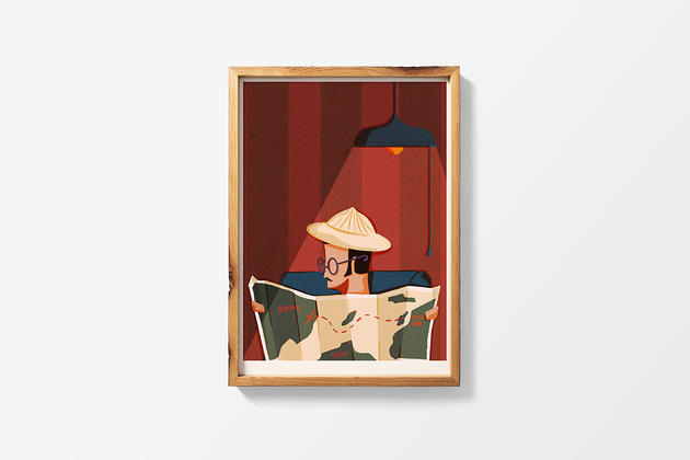 Quaravellong x print Justyna Frąckiewicz