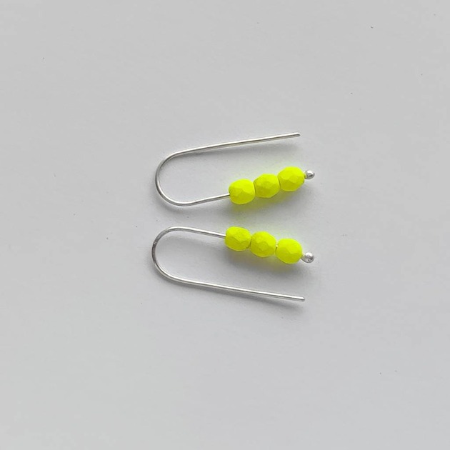 kolczyki z kamieniami Kolczyki OKRĄG