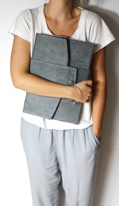 Kopertówka big grey + black Zuzia Górska