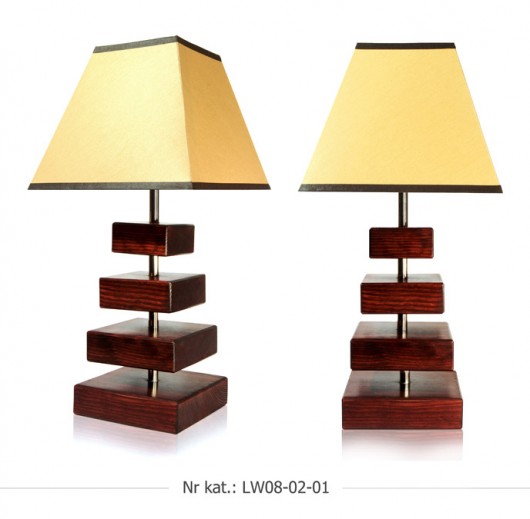 Lampa nocna, stołowa LW08 ORZECH Lightwood