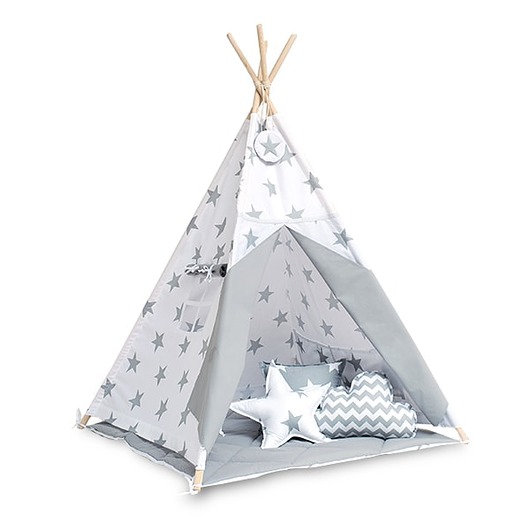 Zestaw Tipi Świetlista Szarość 6 el. Fun with Mum