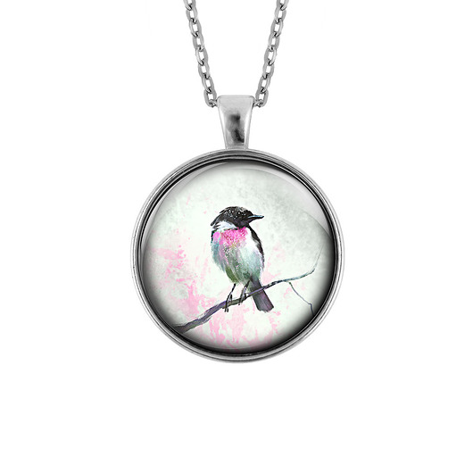 wisiory Medalion - Ptaszek - duży