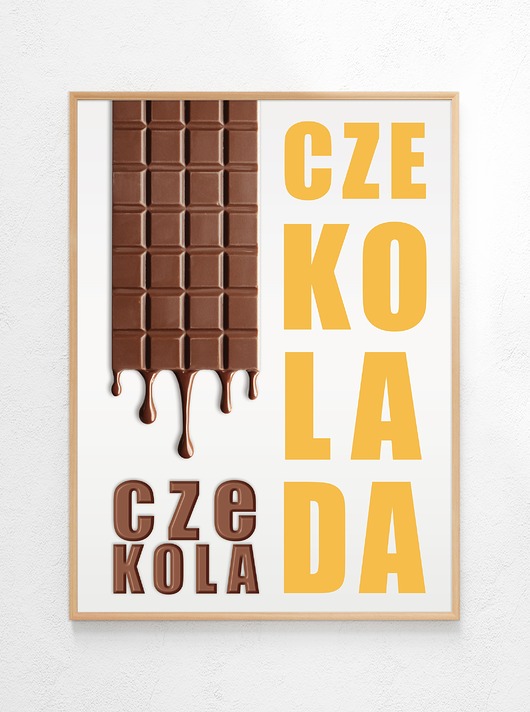 plakaty Plakat Czekolada